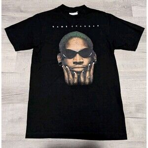 Dennis Rodman Green Hair Game Changer Tee Men's Size Medium